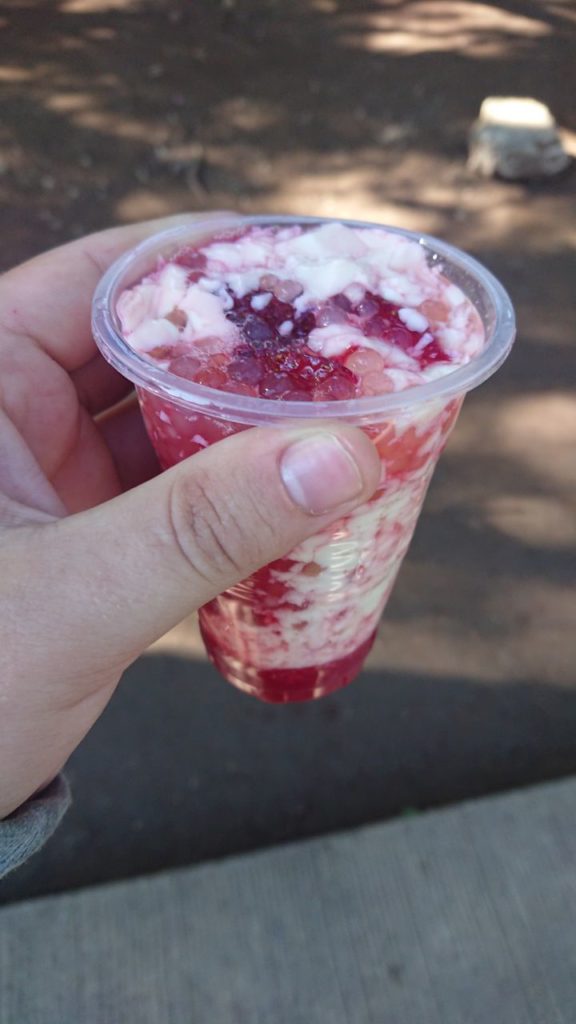 strawberry-taho