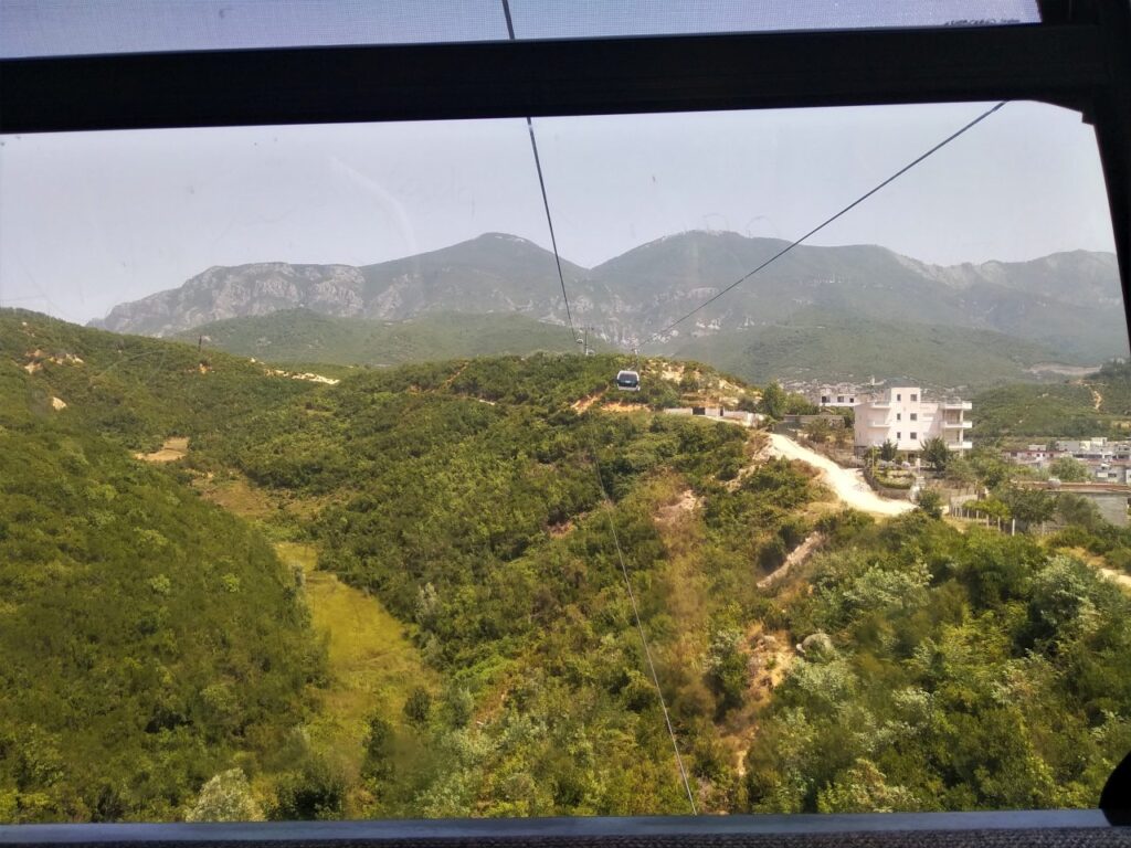 dajti kolejka linowa tirana